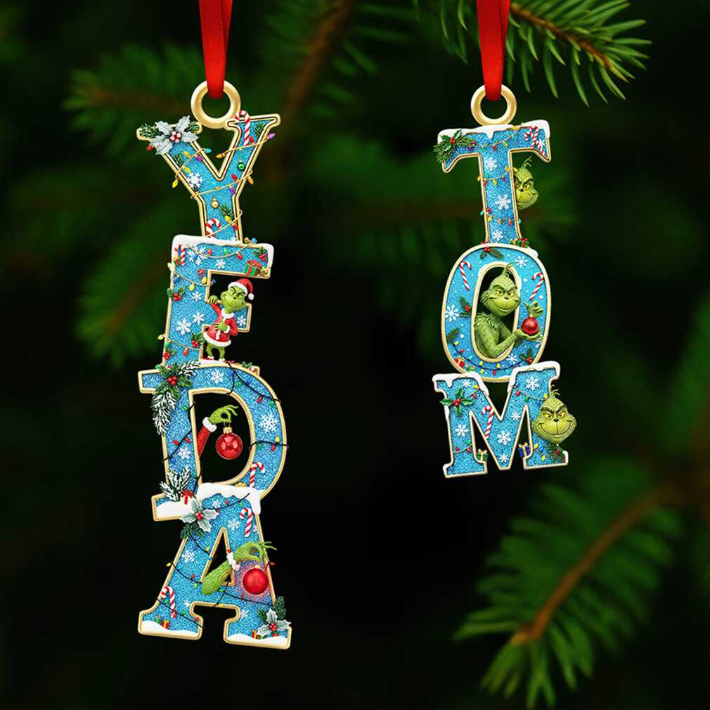 The Grinch and Max Personalized Holiday Ornament The Grinch and Max Personalized Holiday Ornament