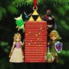 Funny Football Santa Christmas Tree Decoration Funny Football Santa Christmas Tree Decoration