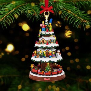 The Simpsons Animated Christmas Tree Ornament