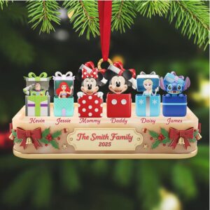 The Smith Family 2025 Keepsake Acrylic Ornament