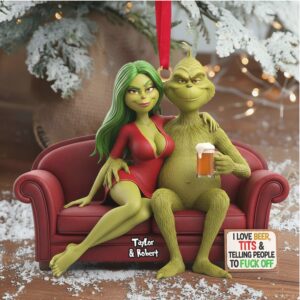 The Smith Family Galactic Christmas Ornament