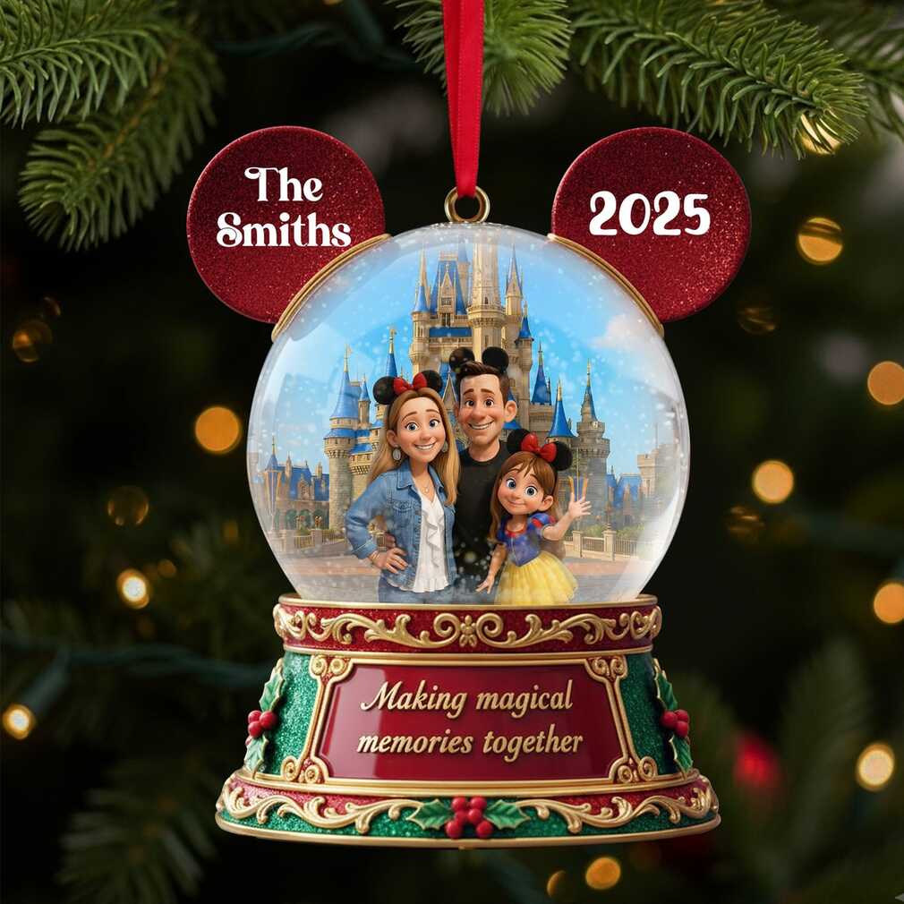 The Smiths 2025 Disney Trip Keepsake Ornament The Smiths 2025 Disney Trip Keepsake Ornament