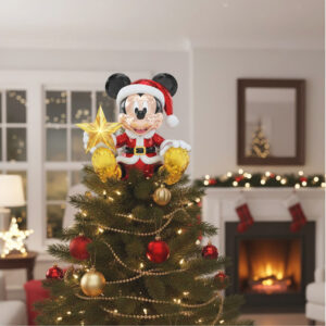 The Smiths Family Custom Mickey Santa Ornament