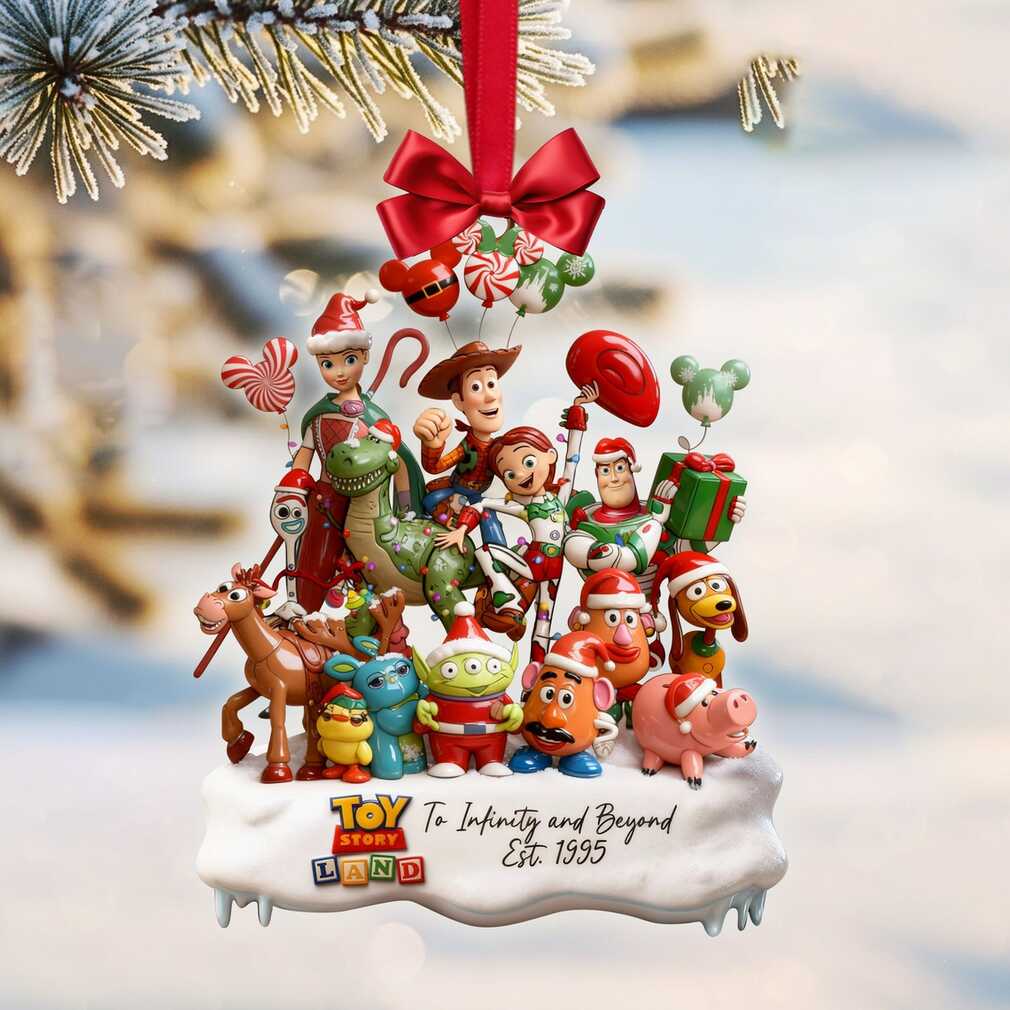 To Infinity and Beyond Cute Toy Gang Anniversary Ornament Personalized Christmas Gift for Movie Fans To Infinity and Beyond Cute Toy Gang Anniversary Ornament Personalized Christmas Gift for Movie Fans