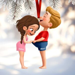 Together Forever Personalized Funny Couple Ornament