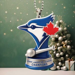 Toronto Blue Jays 2025 AL Champions Acrylic Ornament