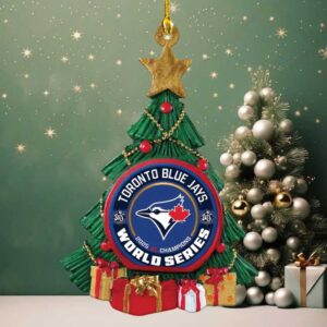 Toronto Blue Jays 2025 AL Champions Wreath Acrylic Ornament