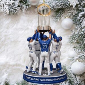Toronto Blue Jays 2025 World Series Champions Ornament