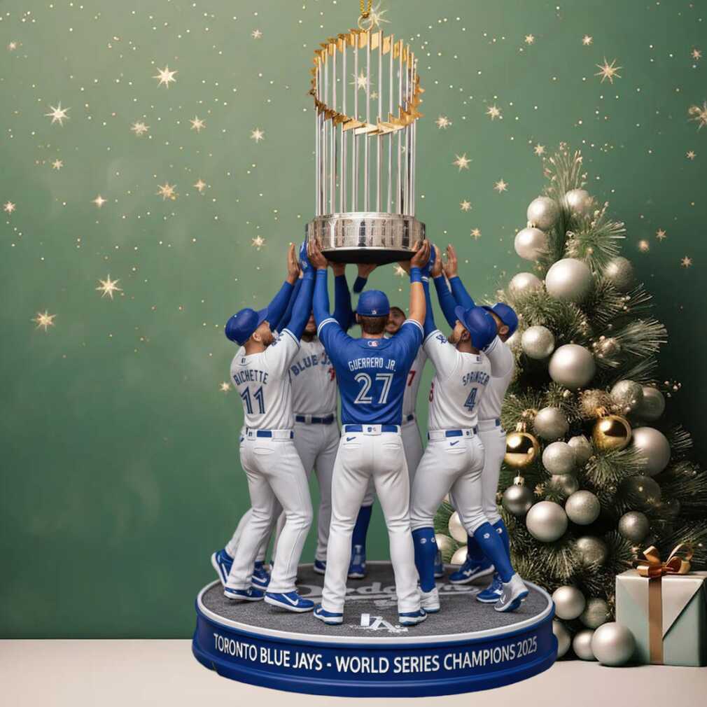 Toronto Blue Jays 2025 World Series Champions Ornaments Toronto Blue Jays 2025 World Series Champions Ornaments