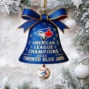 Toronto Blue Jays Custom Shape 2 sided Acrylic Ornaments.jfif