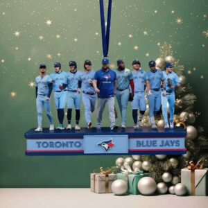 Toronto Blue Jays Team Acrylic Christmas Ornament