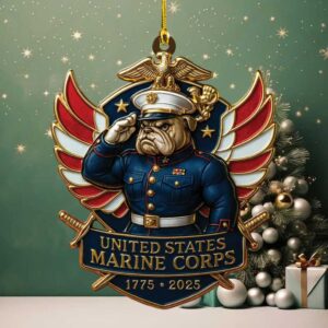 US Marine Corps 2025 Custom Shape 2 sided Acrylic Ornament.jfif US Marine Corps 2025 Custom Shape 2 sided Acrylic Ornament.jfif