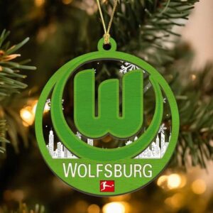 VfL Wolfsburg Logo Christmas Ornament