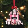 Personalized Gifts For Family, Christmas Tree Sea Glass Family Acrylic Ornament 01nata131025 Personalized Gifts For Family, Christmas Tree Sea Glass Family Acrylic Ornament 01nata131025