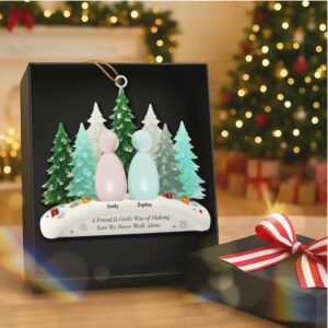 Walking Together Christmas Ornament Personalized Gifts For Friends 02naqn111025