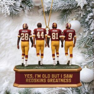 Washington Redskins Legends Christmas Ornament