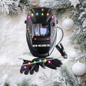 Welder Helmet and Gloves Welding Protective Gear Personalized Christmas Ornament Welder Helmet and Gloves Welding Protective Gear Personalized Christmas Ornament