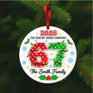 William and Jennifer's Disney Inspired Christmas 67 Ornament