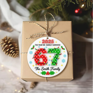 William and Jennifer's Disney Inspired Christmas 67 Ornament