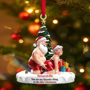 You Are My Favorite Thing Custom Christmas Ornament