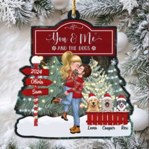 You & Me We Got This Personalized Acrylic Ornament