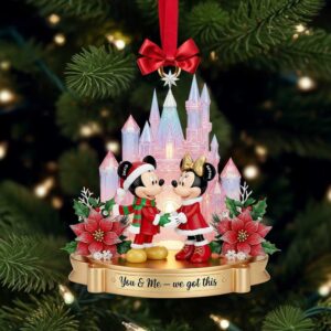You & Me – We Got This Fairytale Castle Couple Ornament Personalized and Custom Gift for Couples