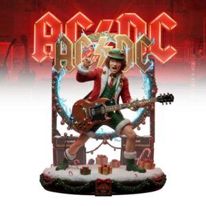 ⚡🎸 ACDC Classic Hand Blown Glass Ornament
