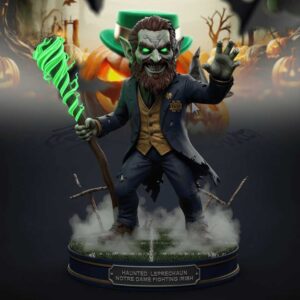 🍀 Notre Dame Fighting Irish Creepy Halloween Acrylic Block 🍀 Notre Dame Fighting Irish Creepy Halloween Acrylic Block
