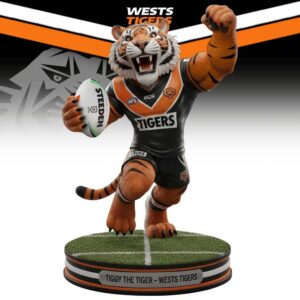 🐯 Wests Tigers NRL Collectible 3D Mascot Statue ornament 🐯 Wests Tigers NRL Collectible 3D Mascot Statue ornament