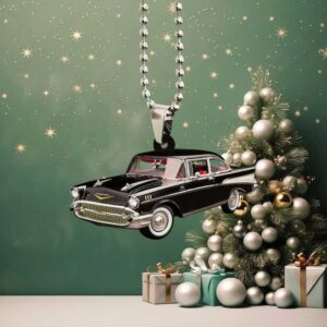 1957 Chevrolet Bel Air Classic Car Ornament 1957 Chevrolet Bel Air Classic Car Ornament