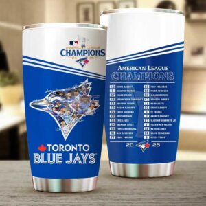 2025 AL Champs Toronto Blue Jays Commemorative Tumbler 2025 AL Champs Toronto Blue Jays Commemorative Tumbler