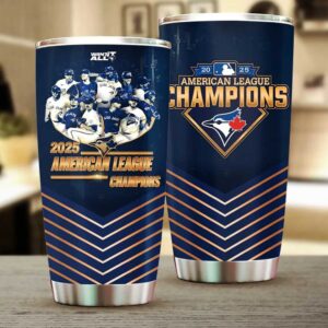 2025 American League Champions Blue Jays Commemorative Tumbler 2025 American League Champions Blue Jays Commemorative Tumbler