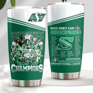 2025 Grey Cup Champions Commemorative Tumbler