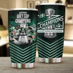 2025 Grey Cup Champions Saskatchewan Roughriders Tumbler