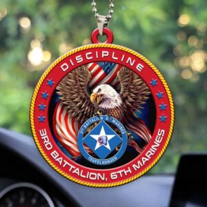 3rd Battalion 6th Marines (36) Devil Dogs Military Gift Ornament