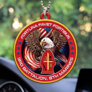 3rd Battalion 8th Marines (38) USMC Ornament