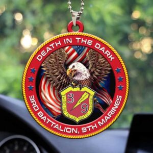3rd Battalion 9th Marines Death in the Dark Ornament