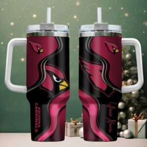 ARI Cardinals Football Custom Stanley Cup 40 oz 30 oz Tumbler With Handle Ver 2