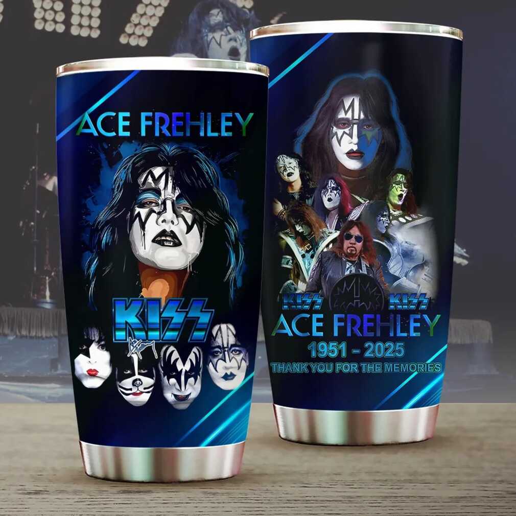 Ace Frehley Thank You For The Memories Memorial Tumbler Ace Frehley Thank You For The Memories Memorial Tumbler