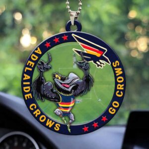 Adelaide Crows AFL Mascot Hanging Car Accessory Ornament