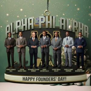 Alpha Phi Alpha Founders' Day Ornament or Alpha Phi Alpha Seven Jewels Ornament