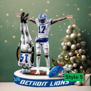 Amon Ra St. Brown Detroit Lions Headstand Ornament Amon Ra St. Brown Detroit Lions Headstand Ornament
