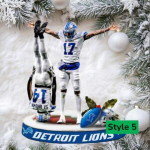 Amon Ra St. Brown Detroit Lions Headstand Ornament