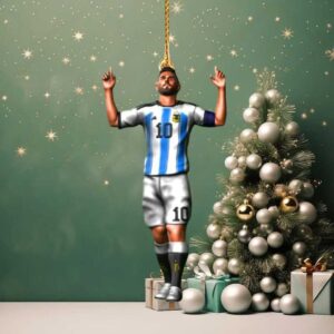 Argentina Lionel Messi World Cup Jersey Ornament Argentina Lionel Messi World Cup Jersey Ornament