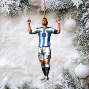 Argentina Lionel Messi World Cup Jersey Ornament