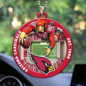 Arizona Cardinals NFL Car Ornament Football Fan Gift Ornament