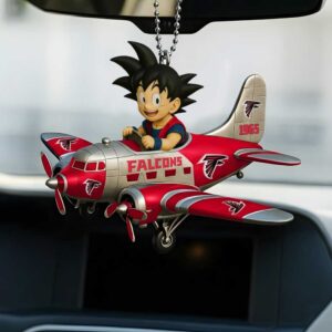 Atlanta Falcons Son Goku Anime Airplane Ornament