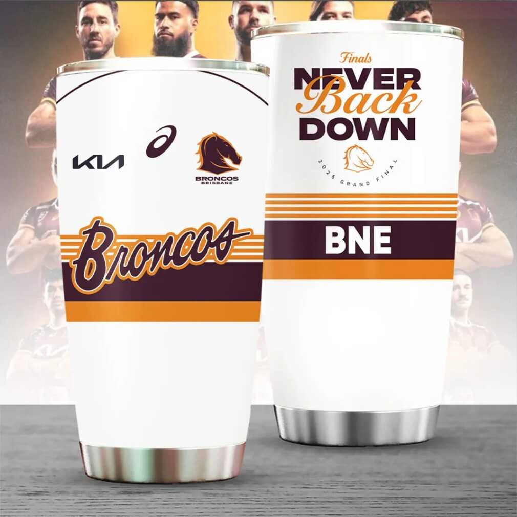 BNE Broncos 2025 Premiers Celebration Drinkware Tumbler BNE Broncos 2025 Premiers Celebration Drinkware Tumbler