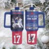 KC Chiefs Football Custom Stanley Cup 40 oz 30 oz Tumbler With Handle Ver 2 KC Chiefs Football Custom Stanley Cup 40 oz 30 oz Tumbler With Handle Ver 2
