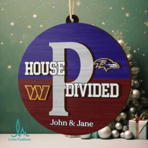 Baltimore Ravens vs. Washington Commanders Custom Christmas Gift Baltimore Ravens vs. Washington Commanders Custom Christmas Gift